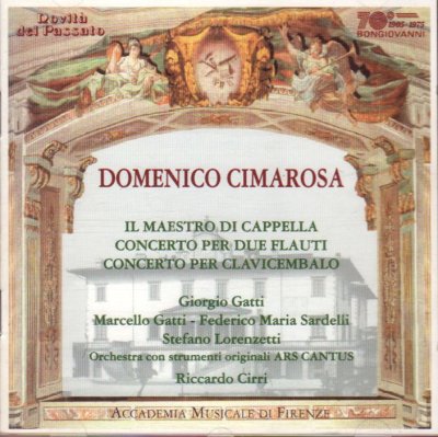 Il Maestro di Cappella, Concerto per due flauti, Concerto per clavicembalo